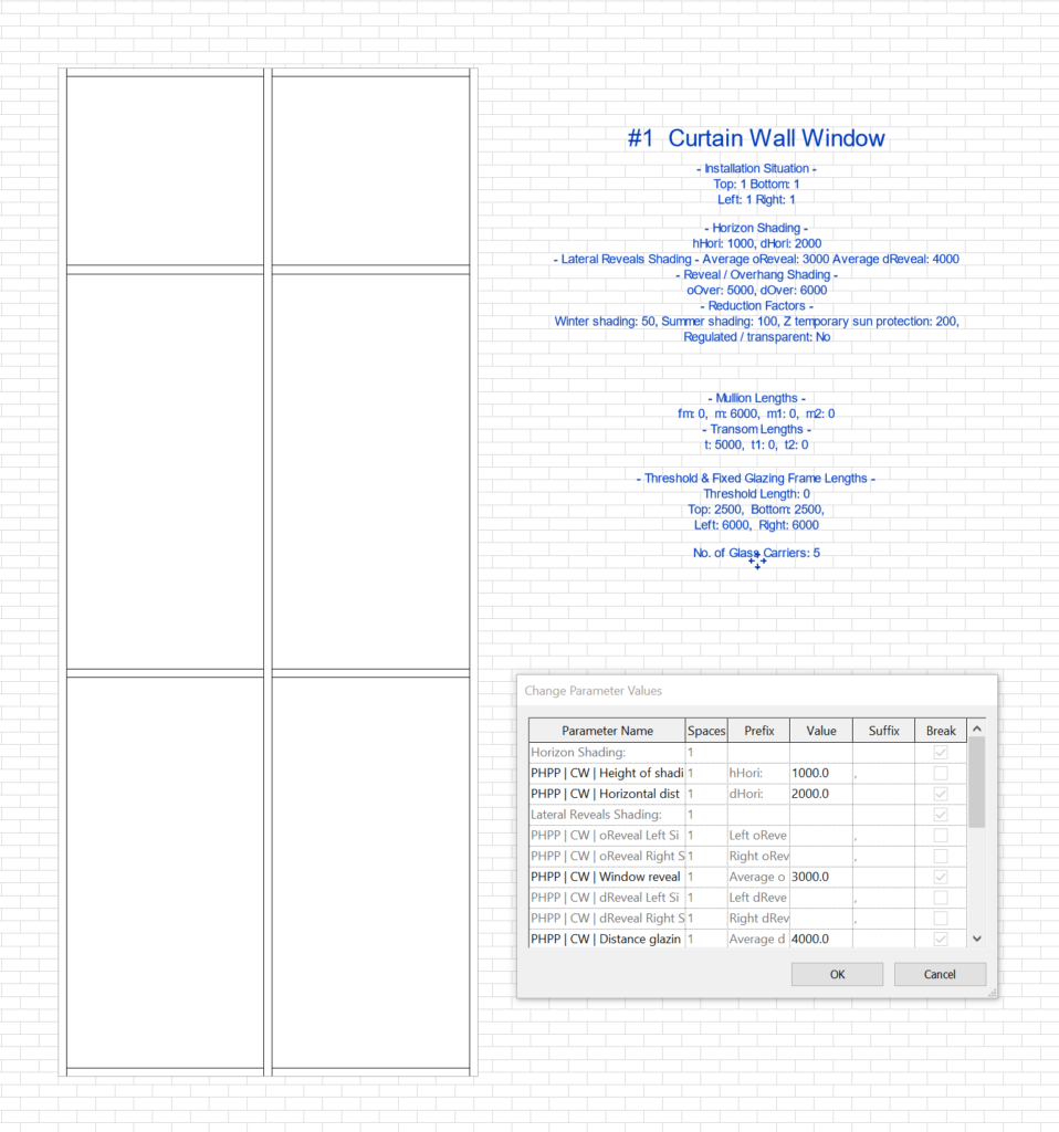Curtain Wall Window Tag