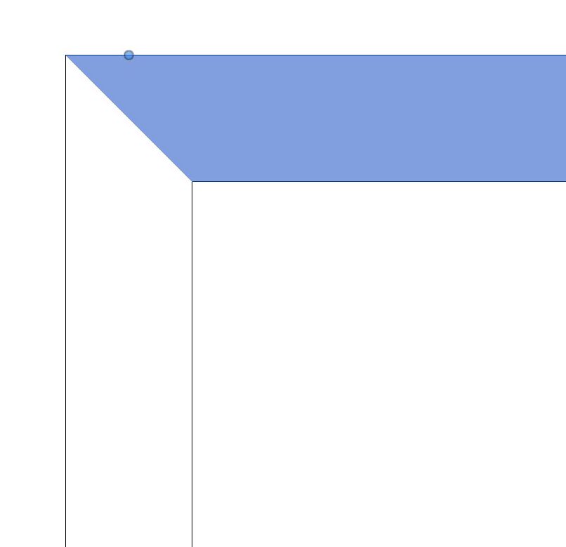 Mitred Wall & Location Line